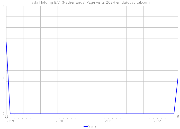 Jaski Holding B.V. (Netherlands) Page visits 2024 
