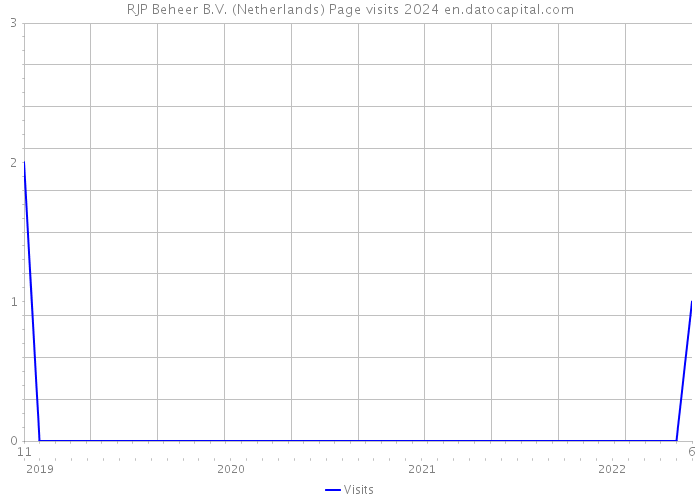 RJP Beheer B.V. (Netherlands) Page visits 2024 