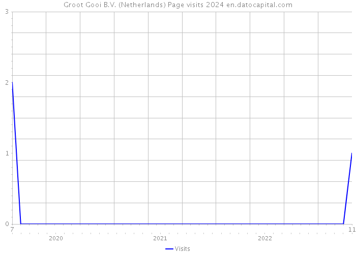 Groot Gooi B.V. (Netherlands) Page visits 2024 