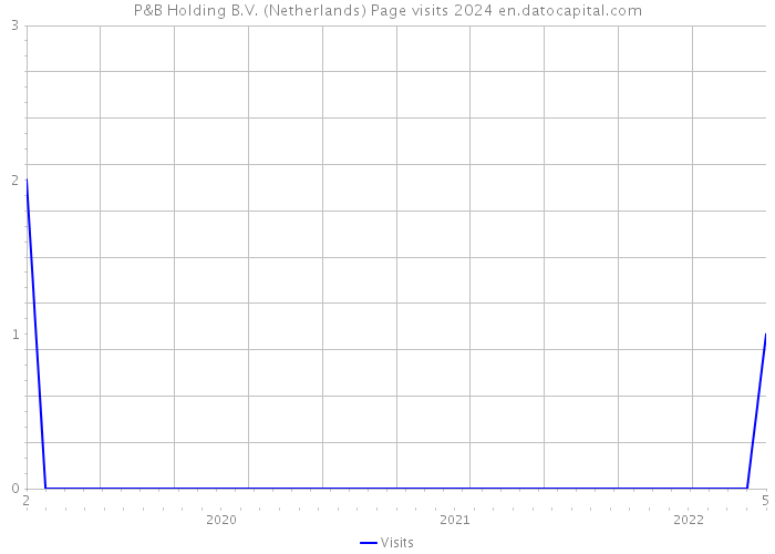 P&B Holding B.V. (Netherlands) Page visits 2024 