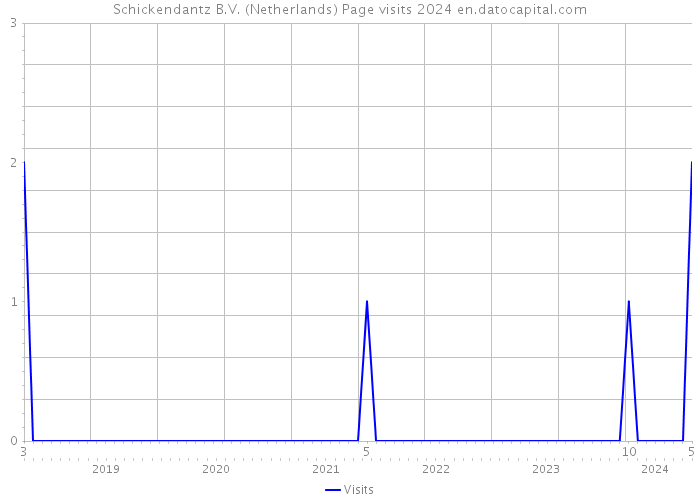 Schickendantz B.V. (Netherlands) Page visits 2024 