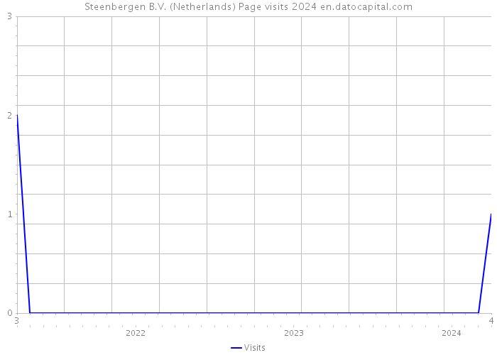 Steenbergen B.V. (Netherlands) Page visits 2024 