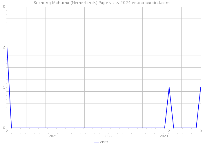 Stichting Mahuma (Netherlands) Page visits 2024 