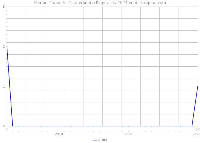 Marian Trandafir (Netherlands) Page visits 2024 