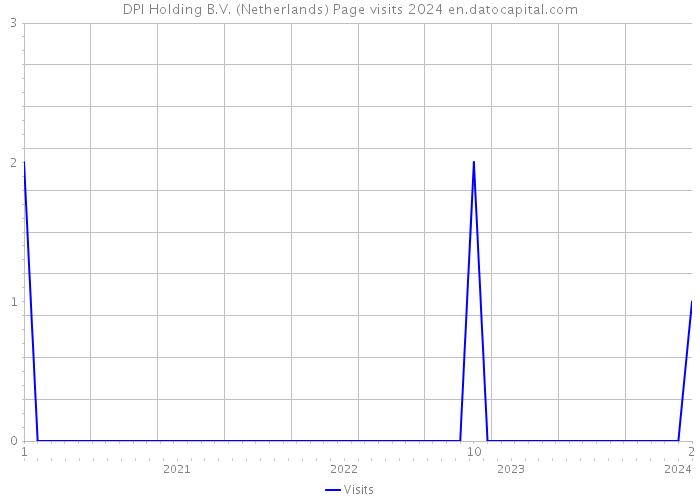 DPI Holding B.V. (Netherlands) Page visits 2024 
