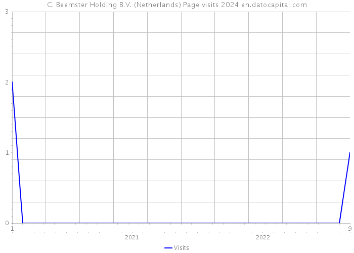 C. Beemster Holding B.V. (Netherlands) Page visits 2024 