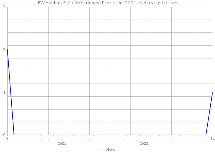 EW Holding B.V. (Netherlands) Page visits 2024 