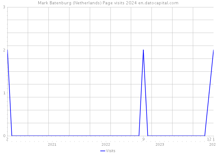 Mark Batenburg (Netherlands) Page visits 2024 