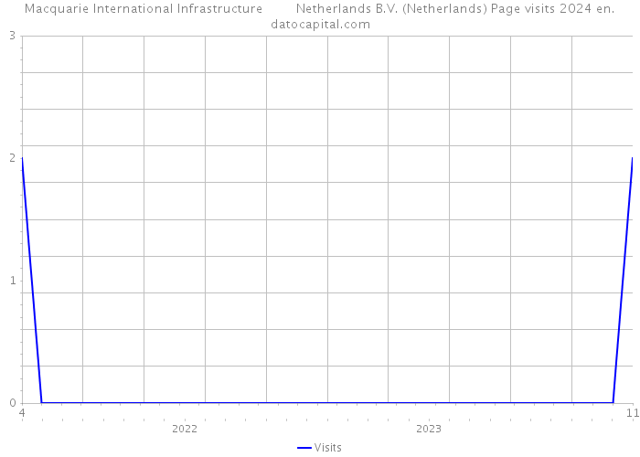 Macquarie International Infrastructure Netherlands B.V. (Netherlands) Page visits 2024 