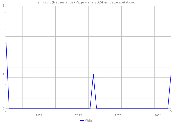 Jan Kruit (Netherlands) Page visits 2024 