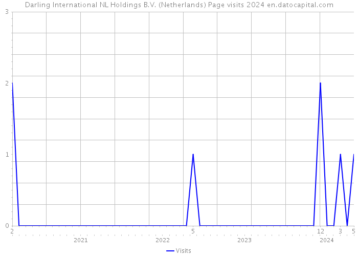 Darling International NL Holdings B.V. (Netherlands) Page visits 2024 