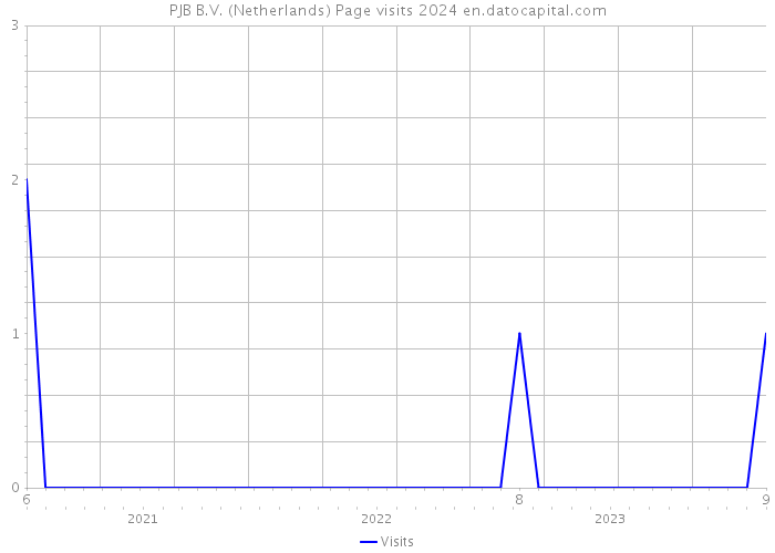PJB B.V. (Netherlands) Page visits 2024 