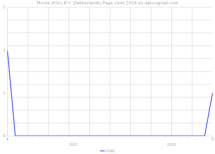 Monte d'Oro B.V. (Netherlands) Page visits 2024 