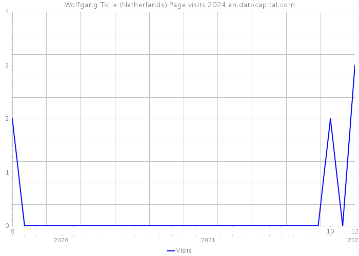 Wolfgang Tolle (Netherlands) Page visits 2024 