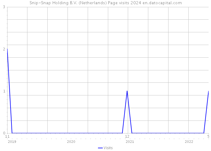 Snip-Snap Holding B.V. (Netherlands) Page visits 2024 