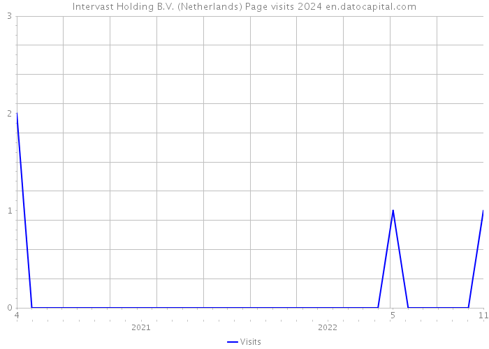 Intervast Holding B.V. (Netherlands) Page visits 2024 