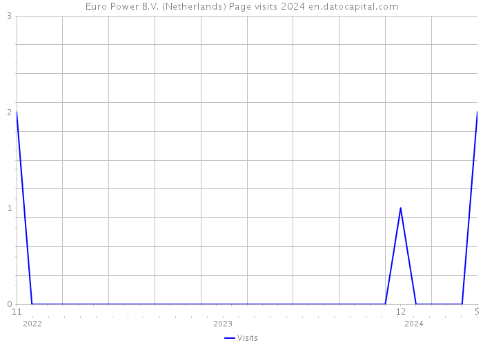 Euro Power B.V. (Netherlands) Page visits 2024 