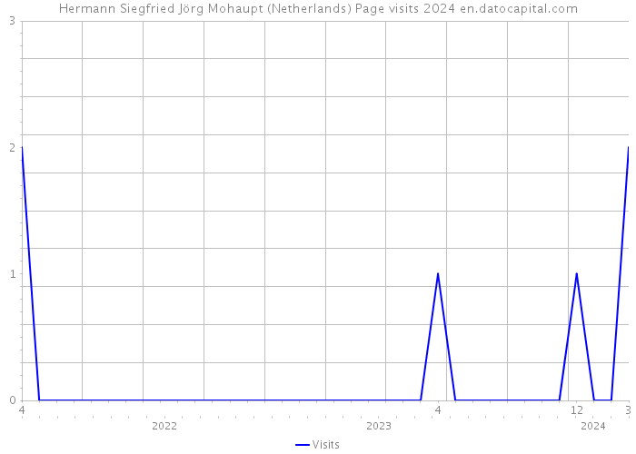 Hermann Siegfried Jörg Mohaupt (Netherlands) Page visits 2024 