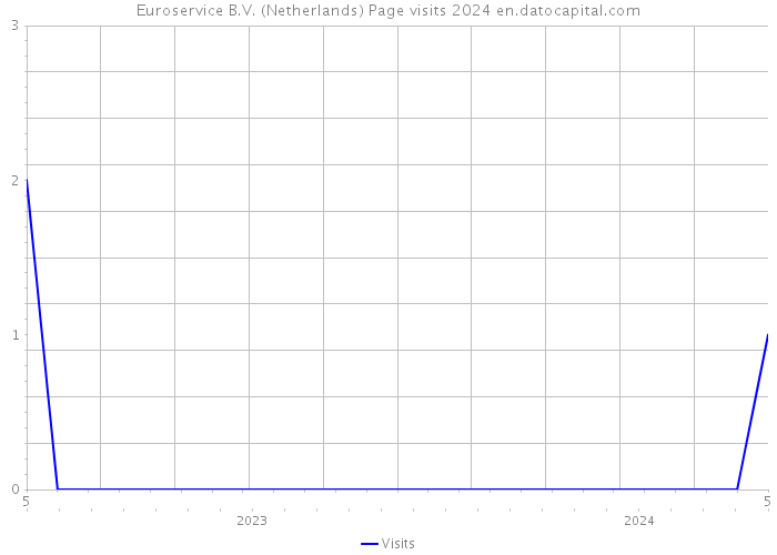 Euroservice B.V. (Netherlands) Page visits 2024 