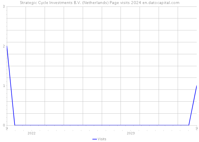 Strategic Cycle Investments B.V. (Netherlands) Page visits 2024 