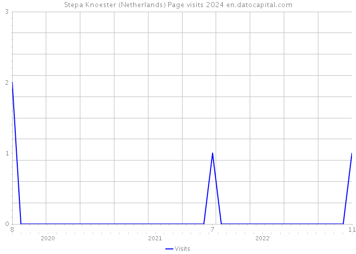 Stepa Knoester (Netherlands) Page visits 2024 