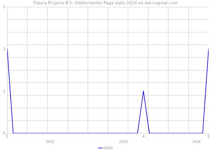 Future Projects B.V. (Netherlands) Page visits 2024 