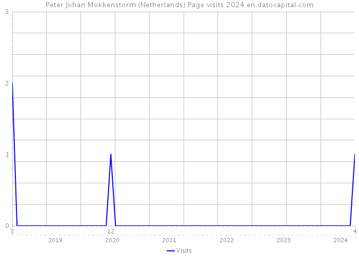 Peter Johan Mokkenstorm (Netherlands) Page visits 2024 