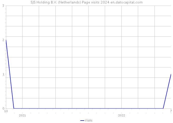SJS Holding B.V. (Netherlands) Page visits 2024 