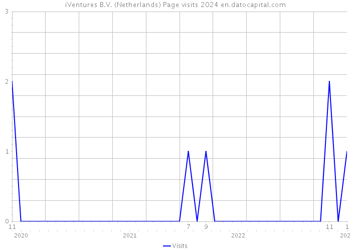 iVentures B.V. (Netherlands) Page visits 2024 
