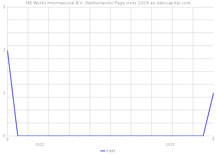 ME Works International B.V. (Netherlands) Page visits 2024 