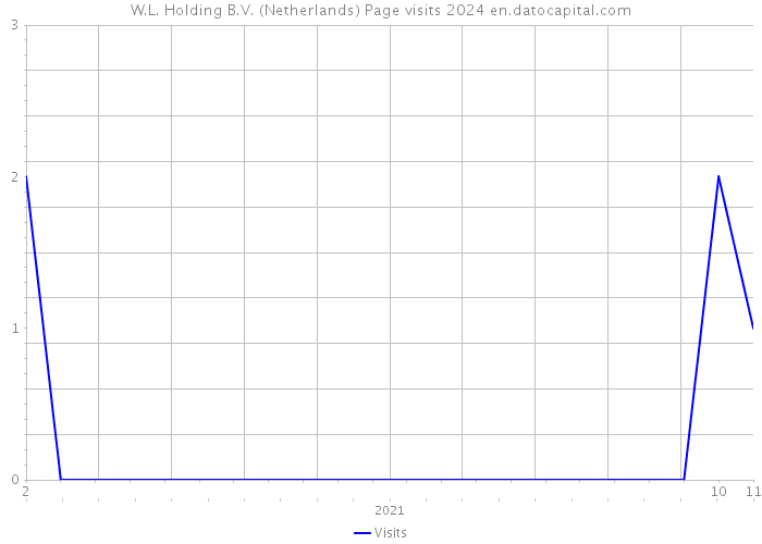 W.L. Holding B.V. (Netherlands) Page visits 2024 