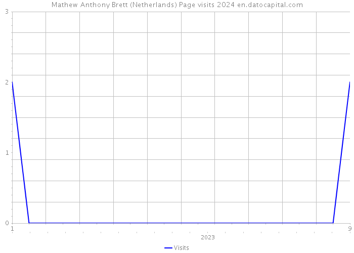 Mathew Anthony Brett (Netherlands) Page visits 2024 
