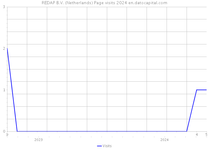 REDAP B.V. (Netherlands) Page visits 2024 