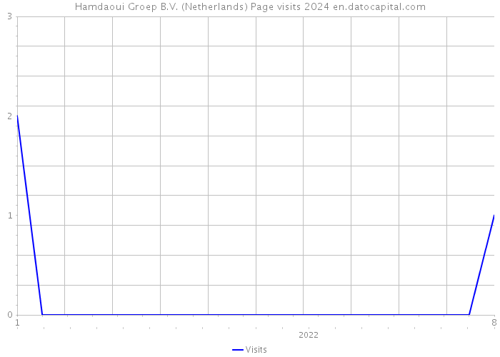 Hamdaoui Groep B.V. (Netherlands) Page visits 2024 