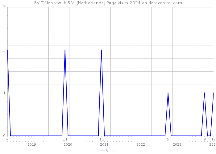 BViT Noordwijk B.V. (Netherlands) Page visits 2024 