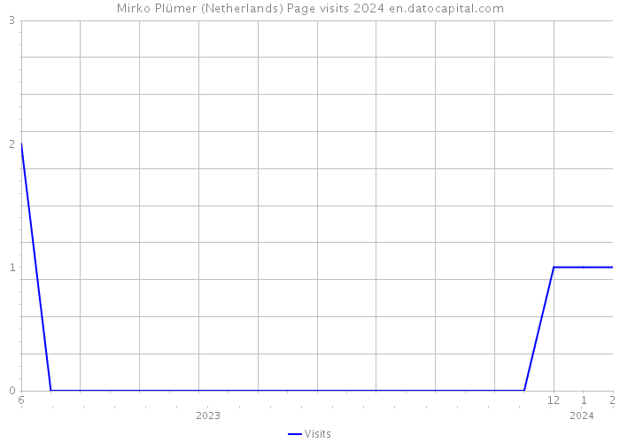 Mirko Plümer (Netherlands) Page visits 2024 