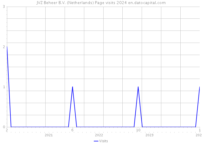 JVZ Beheer B.V. (Netherlands) Page visits 2024 