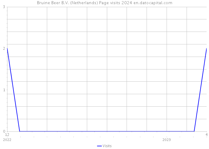 Bruine Beer B.V. (Netherlands) Page visits 2024 