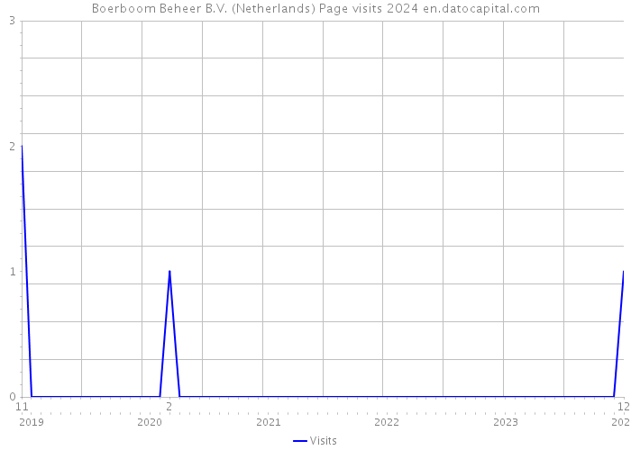 Boerboom Beheer B.V. (Netherlands) Page visits 2024 