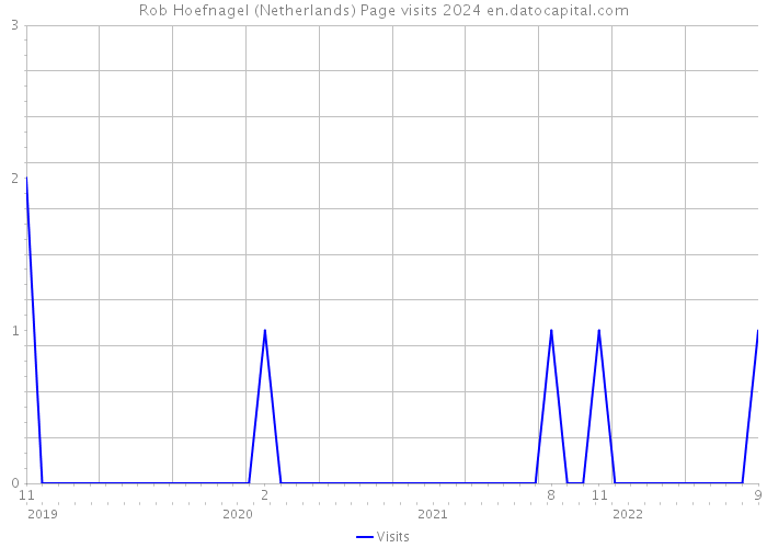 Rob Hoefnagel (Netherlands) Page visits 2024 