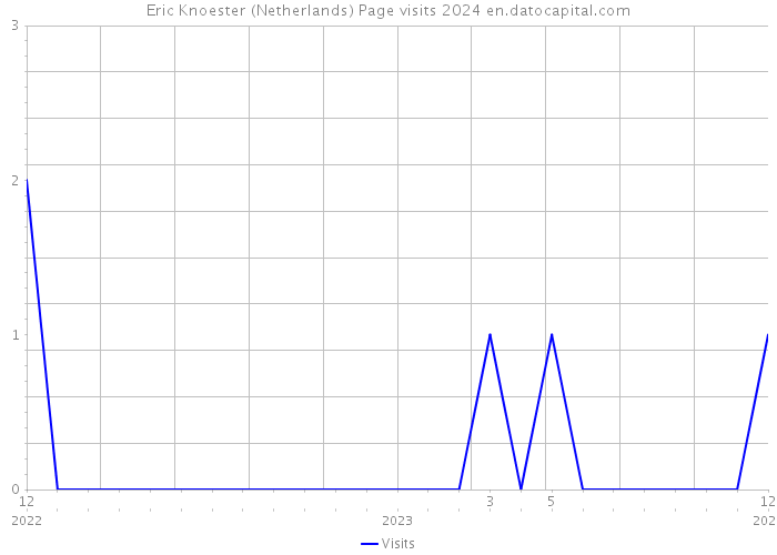 Eric Knoester (Netherlands) Page visits 2024 