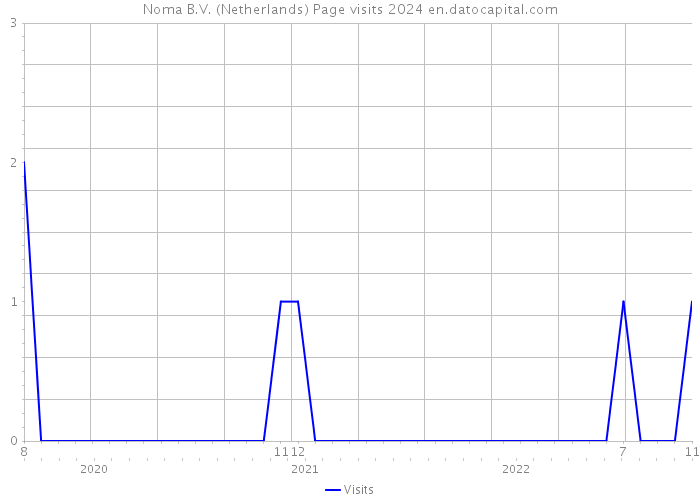 Noma B.V. (Netherlands) Page visits 2024 