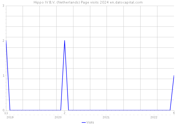 Hippo IV B.V. (Netherlands) Page visits 2024 