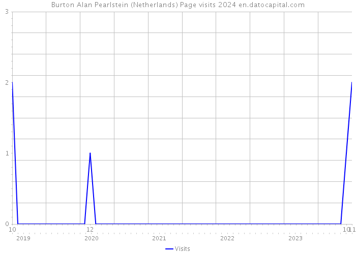 Burton Alan Pearlstein (Netherlands) Page visits 2024 