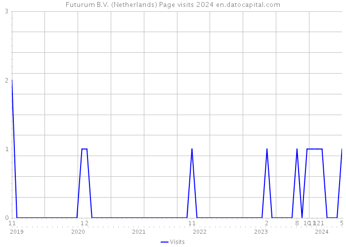 Futurum B.V. (Netherlands) Page visits 2024 