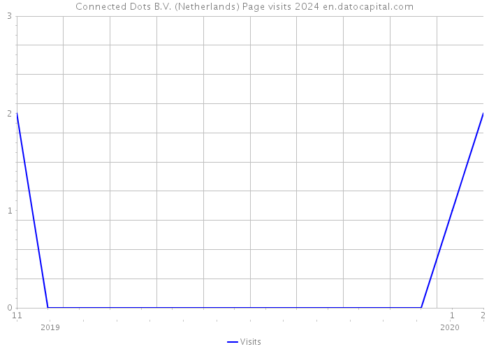 Connected Dots B.V. (Netherlands) Page visits 2024 