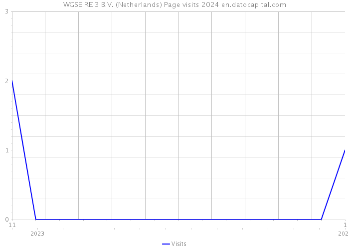 WGSE RE 3 B.V. (Netherlands) Page visits 2024 
