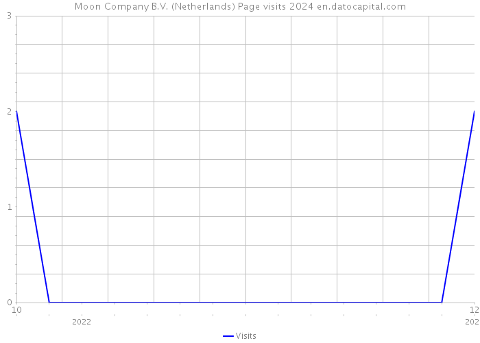 Moon Company B.V. (Netherlands) Page visits 2024 