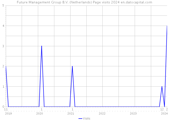 Future Management Group B.V. (Netherlands) Page visits 2024 