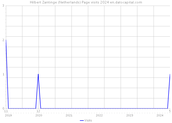 Hilbert Zantinge (Netherlands) Page visits 2024 